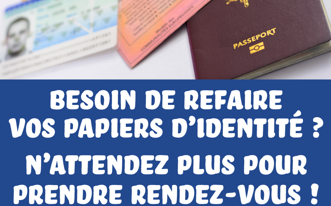 ℹ [ PAPIERS D’IDENTITÉ, N’ATTENDEZ PLUS ❗ ] 🪪