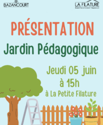 Photo de l'événement 🌳PRÉSENTATION DU JARDIN PÉDAGOGIQUE🪴