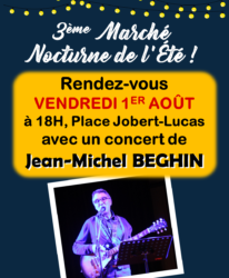 Photo de l'événement 🔈 [ 3ème MARCHÉ NOCTURNE DE L’ÉTÉ ] ‼️