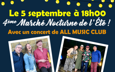 🔈 [ 4ème MARCHÉ NOCTURNE DE L’ÉTÉ ] ‼️