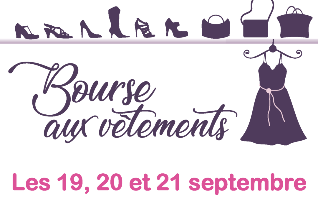 👚🧥 BOURSE AUX VÊTEMENTS 👗👠