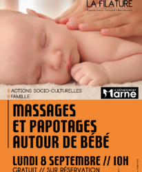 Photo de l'événement MASSAGES ET PAPOTAGES AUTOUR DE BÉBÉ