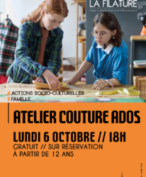 Photo de l'événement ATELIER COUTURE ADOS