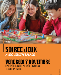 Photo de l'événement SOIRÉE JEUX DE SOCIÉTÉ