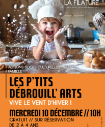 Photo de l'événement ATELIER CRÉATIF // LES P’TITS DÉBROUILL’ARTS