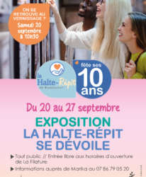 Photo de l'événement EXPOSITION // LA HALTE-RÉPIT SE DÉVOILE