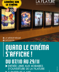 Photo de l'événement EXPOSITION // QUAND LE CINÉMA S’AFFICHE !