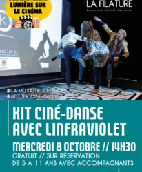 Photo de l'événement KIT CINÉ-DANSE AVEC LA COMPAGNIE LINFRAVIOLET