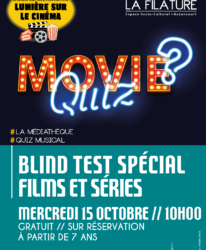 Photo de l'événement QUIZ MUSICAL // BLIND TEST SPÉCIAL FILMS ET SÉRIES