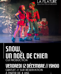 Photo de l'événement CONTE DE NOËL // SNOW, UN NOËL DE CHIEN