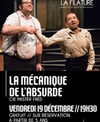 Photo de l'événement SPECTACLE // LA MÉCANIQUE DE L’ABSURDE