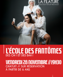 Photo de l'événement SPECTACLE // L’ÉCOLE DES FANTÔMES