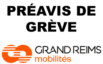 ℹ️ [ PRÉAVIS DE GRÈVE GRAND REIMS MOBILITÉS ] ❗