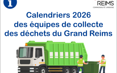 ℹ️ [ VENTE DES CALENDRIERS DES ÉQUIPES DE COLLECTE DES DÉCHETS DU GRAND REIMS ] ♻️