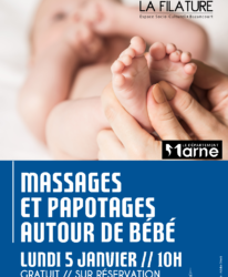 Photo de l'événement MASSAGES ET PAPOTAGES AUTOUR DE BÉBÉ