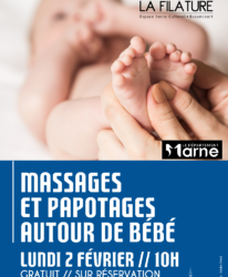 Photo de l'événement MASSAGES ET PAPOTAGES AUTOUR DE BÉBÉ