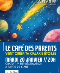Photo de l'événement CAFÉ DES PARENTS // VIENT CRÉER TA GALAXIE ÉTOILÉE