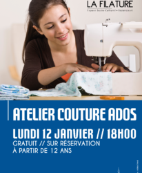 Photo de l'événement ATELIER COUTURE ADOS