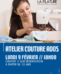 Photo de l'événement ATELIER COUTURE ADOS