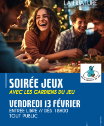 Photo de l'événement SOIRÉE JEUX DE SOCIÉTÉ