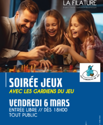 Photo de l'événement SOIRÉE JEUX DE SOCIÉTÉ