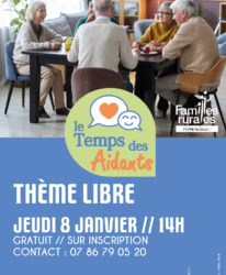 Photo de l'événement LE TEMPS DES AIDANTS // THÈME LIBRE