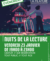 Photo de l'événement LES NUITS DE LA LECTURE // TOUS EN CHAUSSETTES, SOIRÉE COCOONING !