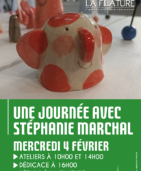 Photo de l'événement UNE JOURNÉE AVEC L’ILLUSTRATRICE STÉPHANIE MARCHAL