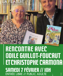 Photo de l'événement RENCONTRE D’AUTEURS AVEC ODILE GUILLOT-FOUCAUT ET CHRISTOPHE CARMONA