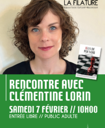 Photo de l'événement RENCONTRE D’AUTEUR AVEC CLÉMENTINE LORIN