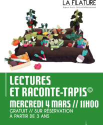 Photo de l'événement LECTURES ET RACONTE-TAPIS© 