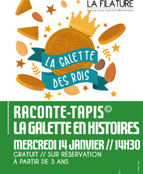 Photo de l'événement LECTURE // RACONTE-TAPIS© LA GALETTE EN HISTOIRES