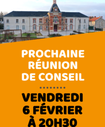 Photo de l'événement ℹ️ RÉUNION DE CONSEIL DE FÉVRIER