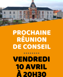 Photo de l'événement ℹ️ RÉUNION DE CONSEIL D'AVRIL