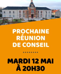Photo de l'événement ℹ️ RÉUNION DE CONSEIL DE MAI