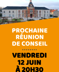 Photo de l'événement ℹ️ RÉUNION DE CONSEIL DE JUIN