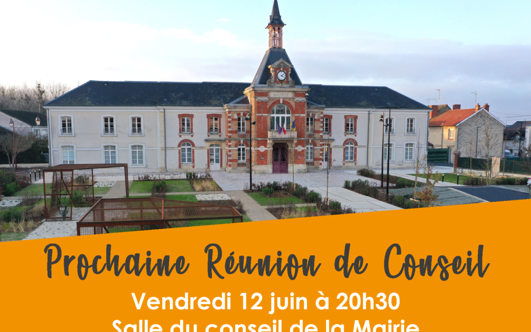 ℹ️ RÉUNION DE CONSEIL DE JUIN