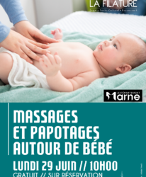 Photo de l'événement MASSAGES ET PAPOTAGES AUTOUR DE BÉBÉ