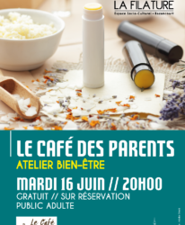Photo de l'événement CAFÉ DES PARENTS // ATELIER BIEN-ÊTRE