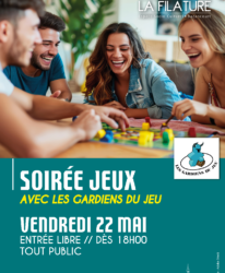 Photo de l'événement SOIRÉE JEUX DE SOCIÉTÉ