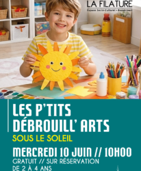 Photo de l'événement ATELIER CRÉATIF // LES P’TITS DÉBROUILL’ARTS