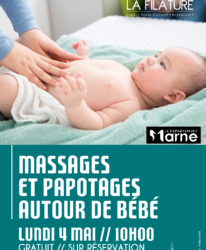 Photo de l'événement MASSAGES ET PAPOTAGES AUTOUR DE BÉBÉ
