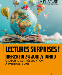 Photo de l'événement LECTURES SURPRISES !