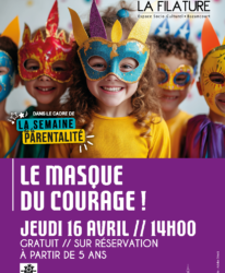Photo de l'événement ATELIER CRÉATIF // LE MASQUE DU COURAGE !