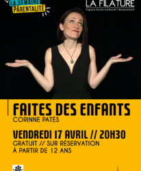 Photo de l'événement SPECTACLE // FAITES DES ENFANTS