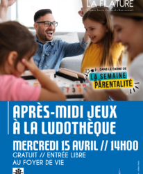 Photo de l'événement APRÈS-MIDI JEUX À LA LUDOTHÈQUE