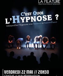 Photo de l'événement SPECTACLE // C’EST QUOI L’HYPNOSE ?