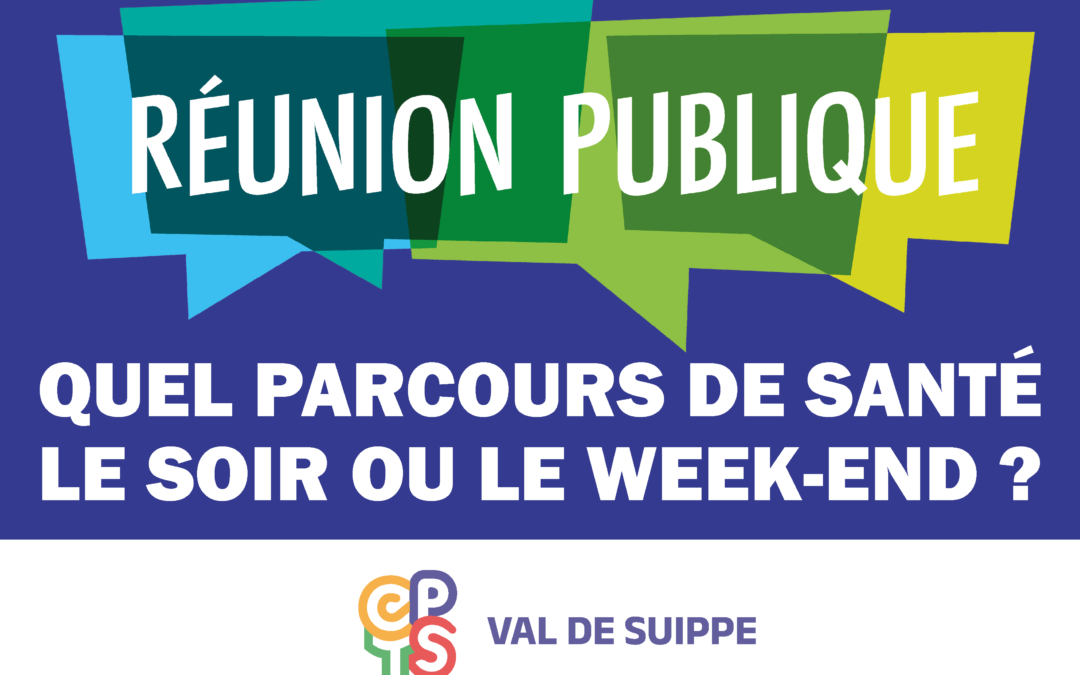 ℹ️ RÉUNION PUBLIQUE // ÉVOLUTION DE LA PERMANENCE DES SOINS
