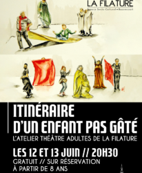 Photo de l'événement THÉÂTRE // ITINÉRAIRE D’UN ENFANT PAS GÂTÉ