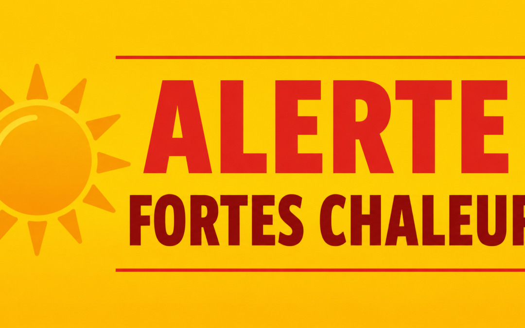 🌡️ [ ALERTE FORTES CHALEURS ] ☀️